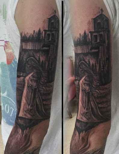 Explore forearm tattoos ideas, creative tattoo ideas in Lawton, available at Avenue Tattoo Studio