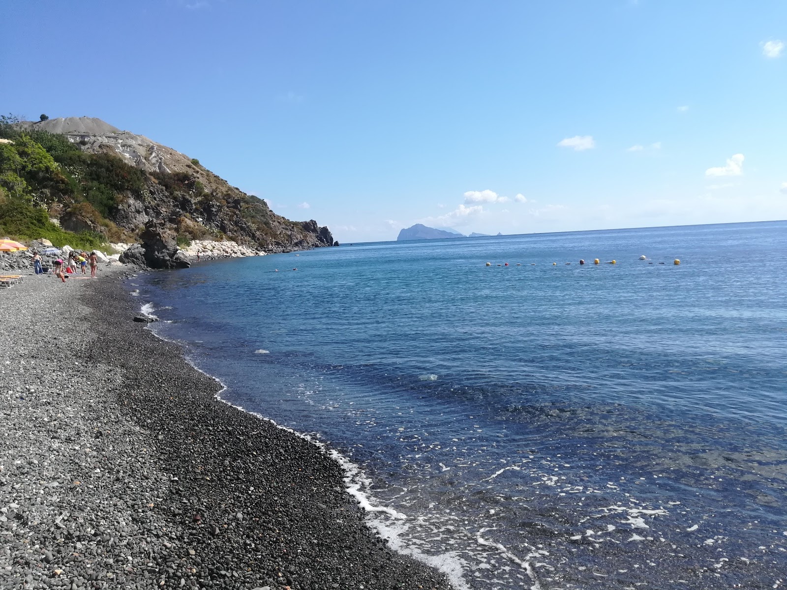 Photo of Porticello beach and the settlement