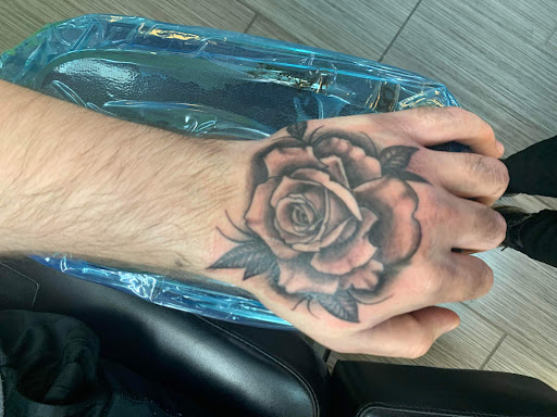 Explore honey badger tattoo ideas, creative tattoo ideas in Chicago, available at Mind Crusher Tattoo