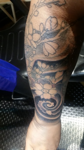 Explore wrist tattoo name ideas, creative tattoo ideas in Albuquerque, available at True Grit Tattoo