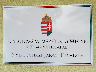 Szabolcs Szatmár Bereg megyei kormányhivatal Nyiregyházi járási hivatala