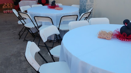 Renta de sillas y mesas Alcros events