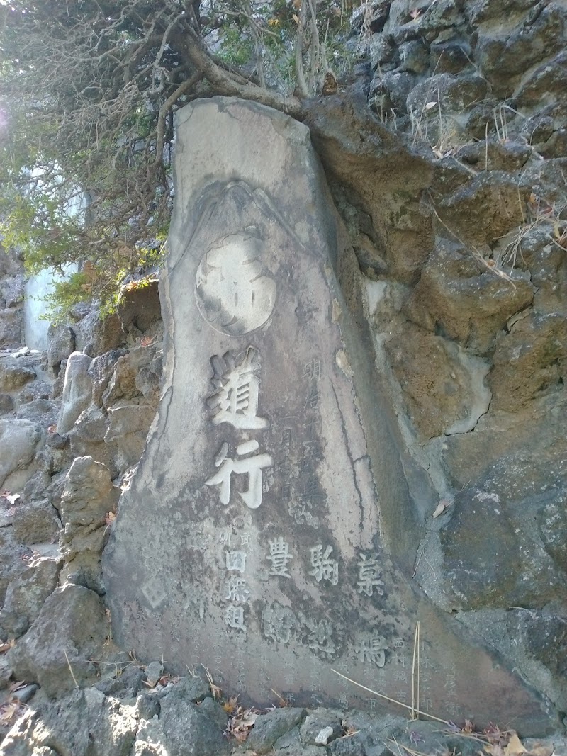 品川神社 富士塚