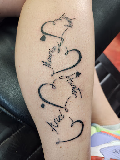 Explore tattoo placing ideas, creative tattoo ideas in Inverness, available at The Perfect Spot Tattoos