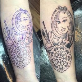Explore nail tech tattoo ideas, creative tattoo ideas in Keyport, available at Taboo Tattoos