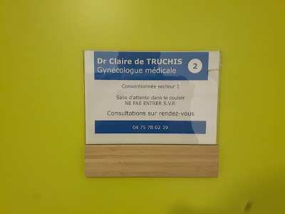 Dr DE TRUCHIS Claire à Vernoux-en-Vivarais