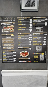 Menu du Le Panam à Woippy