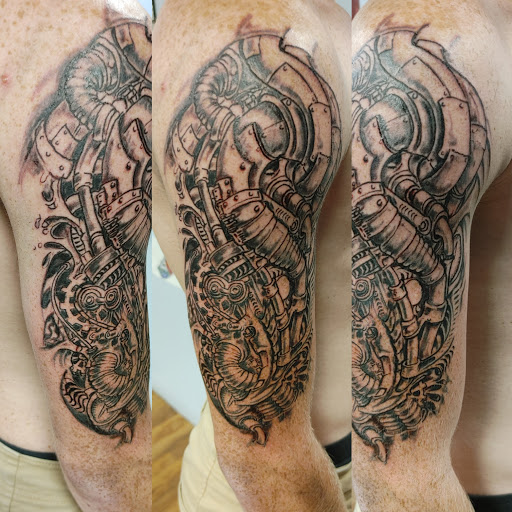 Tattoo Shop «DragonsBane Tattoo», reviews and photos, 432 Columbia St, Lafayette, IN 47901, USA