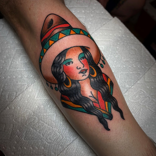 Explore blue bird tattoo ideas, creative tattoo ideas in Glenside, available at Yellow Rose Tattoo