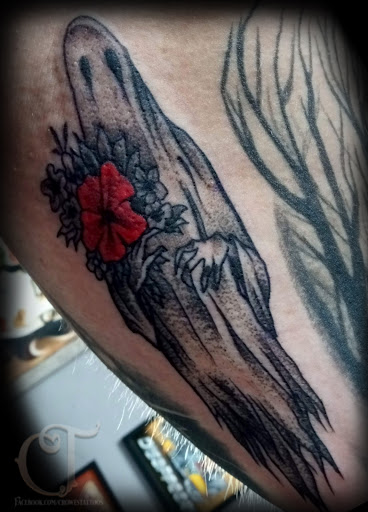 Find small sunflower tattoo ideas for your next unique tattoo in Houlton at Crowes Tattoos