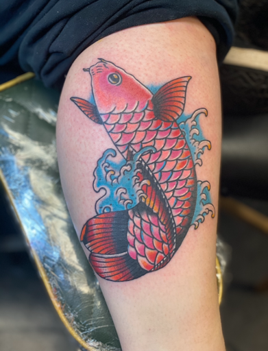 Explore stargazer lily tattoo ideas, creative tattoo ideas in Lawton, available at Liberty Port Tattoo