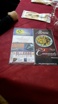 La Cucciarda Ristorante Pizzeria à Taurianova menu