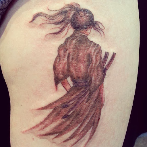 Explore portrait sleeve tattoo ideas, creative tattoo ideas in Sacramento, available at Stylz Tattoos & Piercings
