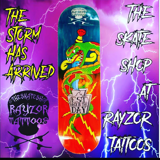 Explore brother tattoo ideas, creative tattoo ideas in Harrisburg, available at The Skate Shop at Rayzor Tattoos