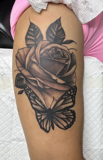 Explore overcoming tattoo ideas, creative tattoo ideas in Meridian, available at Creative Pain Tattoo Studio