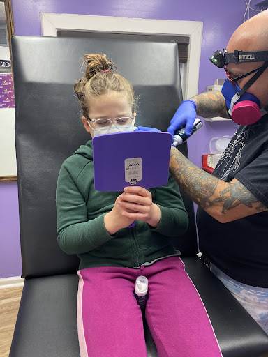 Explore cover up tattoo ideas on shoulder, creative tattoo ideas in Arlington, available at CraigPokesU