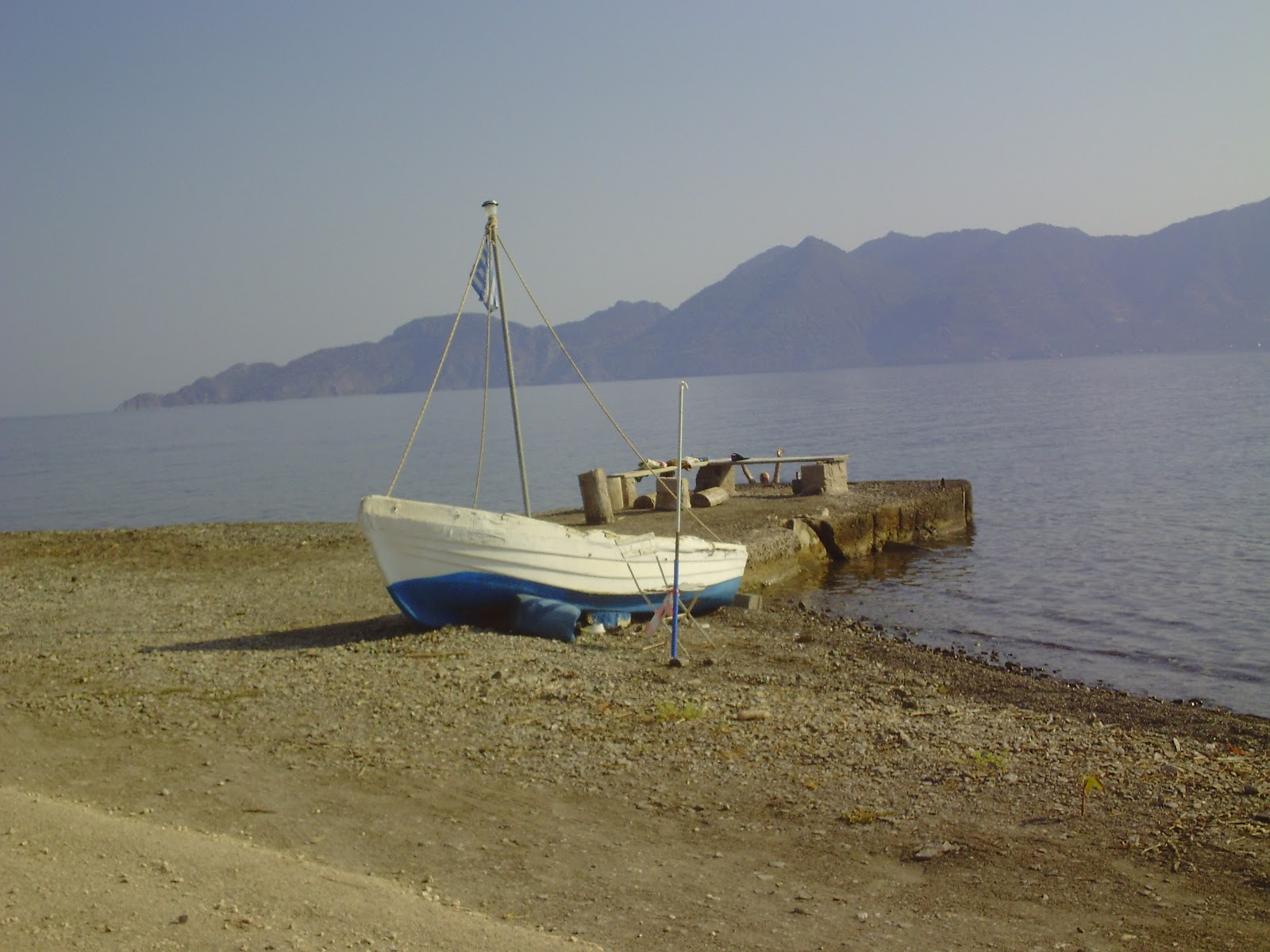 Photo de Paralia Kallonis zone des équipements