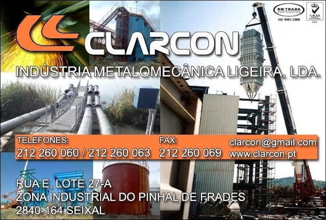 Clarcon - Indústria Metalomecânica, Lda. - Construtora