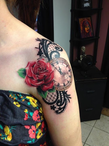 Explore lock tattoo ideas, creative tattoo ideas in Sacramento, available at Aztec Heart Tattoo