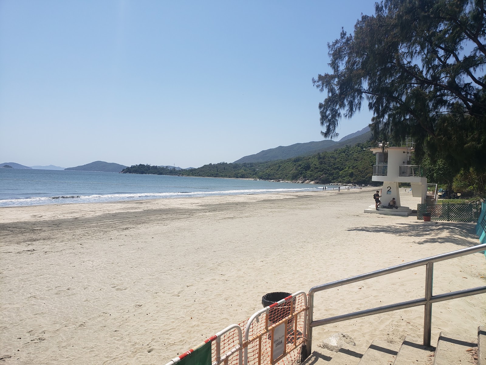 Foto af Pui O Beach faciliteter område