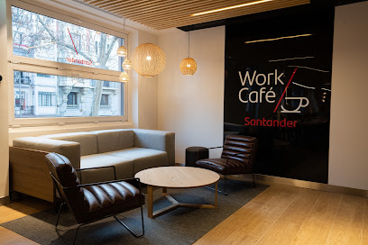 santander work cafe - banco santander imagen