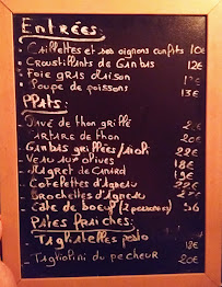Restaurant Chez L'Ami Paul à Tourrettes-sur-Loup (la carte)