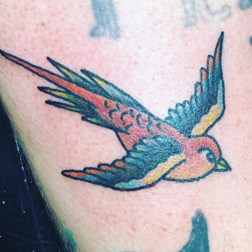 Explore predator tattoo ideas, creative tattoo ideas in Calumet, available at Tattooing by Big Ben
