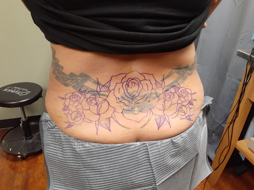 Explore black male tattoo ideas, creative tattoo ideas in East Stroudsburg, available at Third Dimension Tattoo