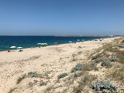Foto von Spiaggia Abbarossa mit lange, gerade küste