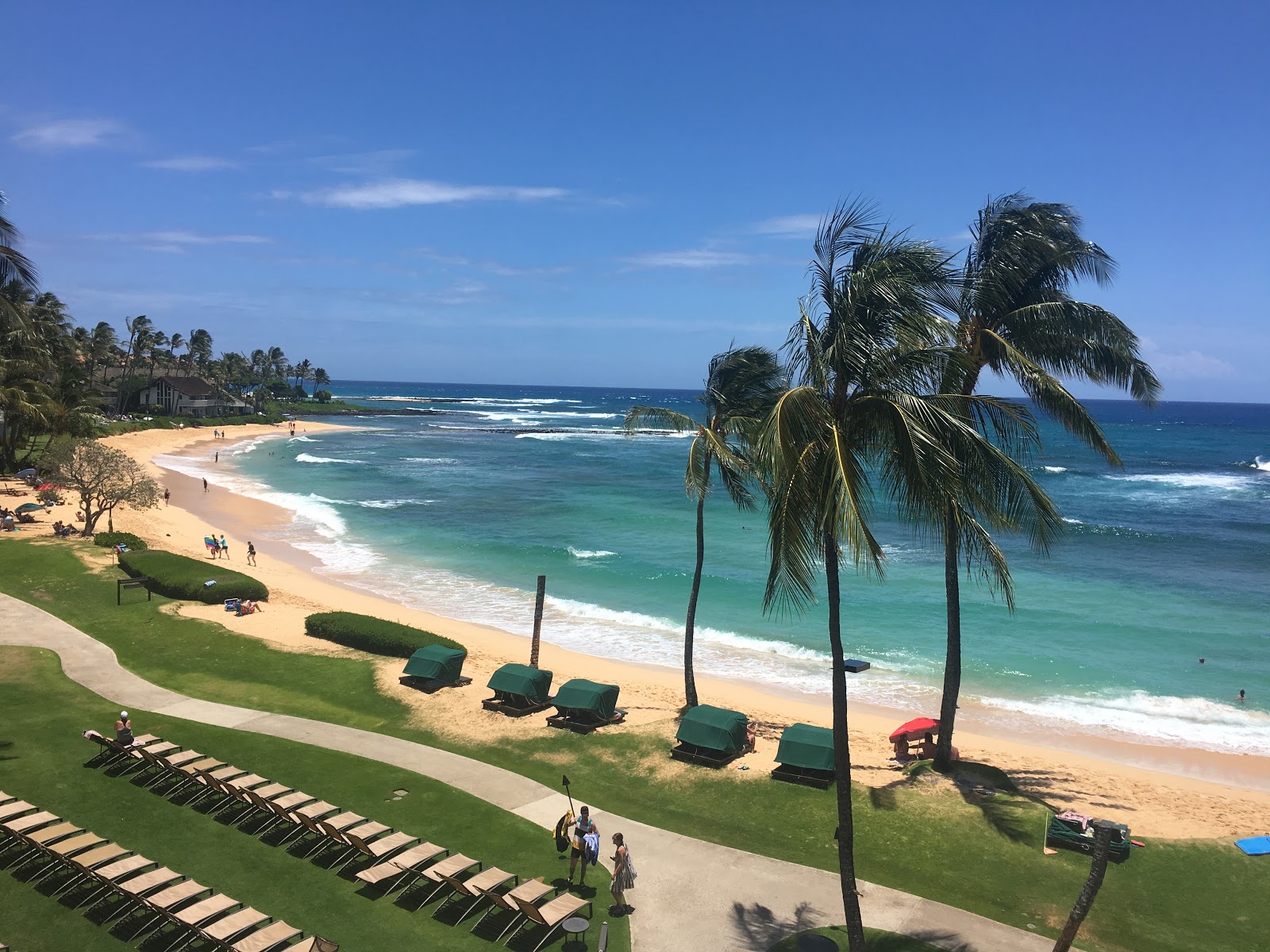 Photo de Plage de Kiahuna avec un rivage spacieux