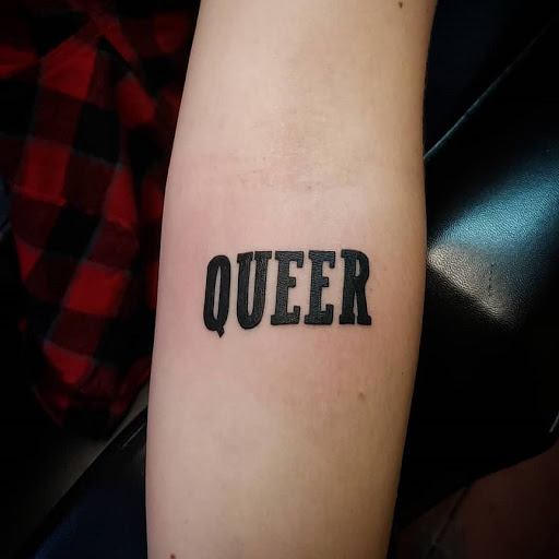 Explore cross sleeve tattoo ideas, creative tattoo ideas in Traverse City, available at Pinups & Needles