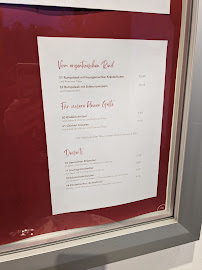 Carte du Gaststätte Zum Hofstübchen à Geseke