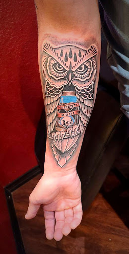 Find dream chaser tattoo ideas for your next unique tattoo in Abilene at Fear Factor Tattoos and Piercings