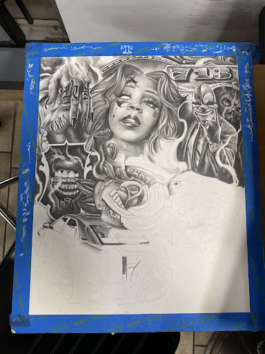 Explore mind tattoo ideas, creative tattoo ideas in Houston, available at Orlandos Tattoo Studio