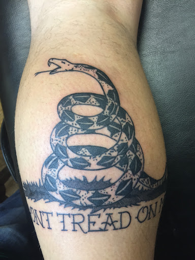 Explore sleeve tattoo background ideas, creative tattoo ideas in Eureka Springs, available at Sailors Luck Tattoo