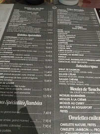 La crêperie de Louise à Saint-Malo menu