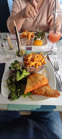 Fish and chips du Restaurant français Le Neptune à Agon-Coutainville - n°2