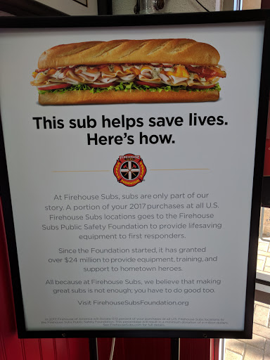Sandwich Shop «Firehouse Subs», reviews and photos, 2929 W US Hwy 90 #102, Lake City, FL 32055, USA