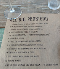 Ristorante All Big - The New Tavern à Cesenatico menu