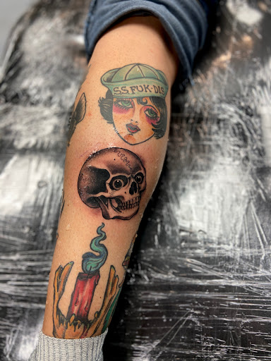 Explore exercise tattoo ideas, creative tattoo ideas in Mesa, available at Next Wave Tattoos and Piercings 2