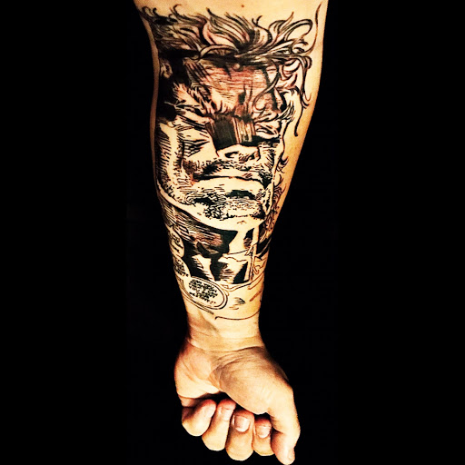 Explore mother of three tattoo ideas, creative tattoo ideas in Bronx, available at Brass Knuckles Ink Tattoo Studio