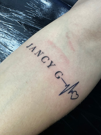 Explore men's clock tattoo ideas, creative tattoo ideas in Richland, available at The Green Room Tattoo Lounge