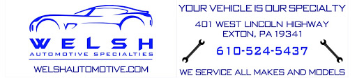 Auto Repair Shop «Welsh Automotive Specialties», reviews and photos, 401 Lincoln Hwy, Exton, PA 19341, USA
