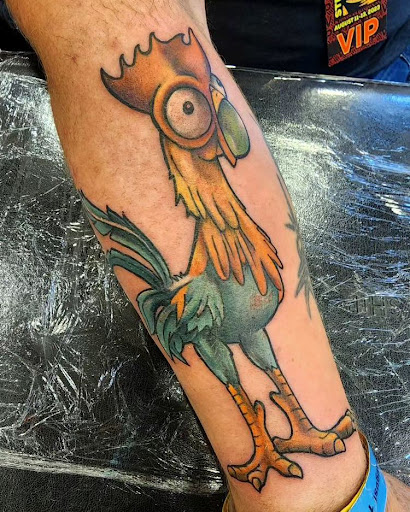 Explore cover up tattoo ideas on foot, creative tattoo ideas in Ambler, available at Tattoo GalaxyAmbler Piercing & Custom Tattoos
