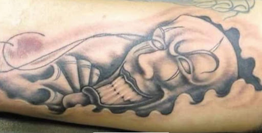 Explore men thigh tattoo ideas, creative tattoo ideas in Millsboro, available at Tattoo Galaxy (Millsboro) Piercing & Custom tattoos