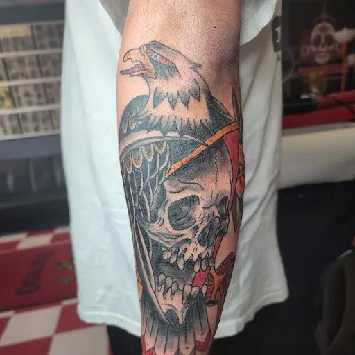 Explore bikini tattoo ideas, creative tattoo ideas in Lewes, available at Ancient Art Tattoo & Piercing Studio
