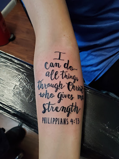 Explore leg piece tattoo ideas, creative tattoo ideas in Tupelo, available at Primal Ink Tattoo Studio