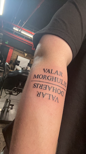 Explore handwritten tattoo ideas, creative tattoo ideas in Fort Lauderdale, available at Borrowed Time Tattoo