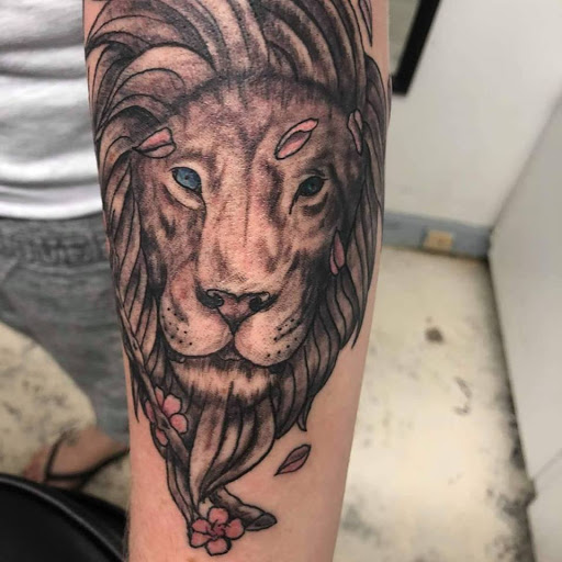 Explore safari tattoo ideas, creative tattoo ideas in Flint, available at Southern Outlaw Tattoo