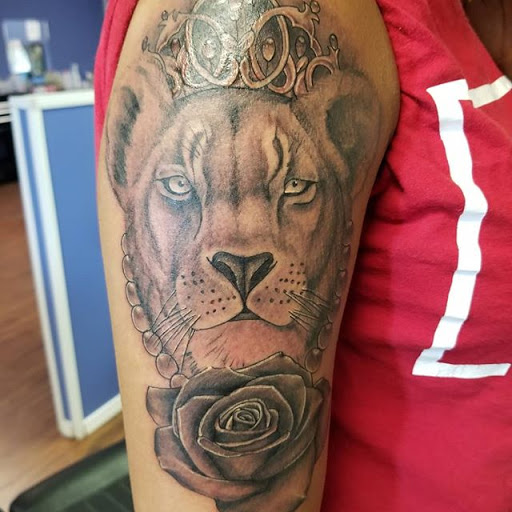 Explore tattoo ideas for men stencils, creative tattoo ideas in Tupelo, available at Primal Ink Tattoo Studio